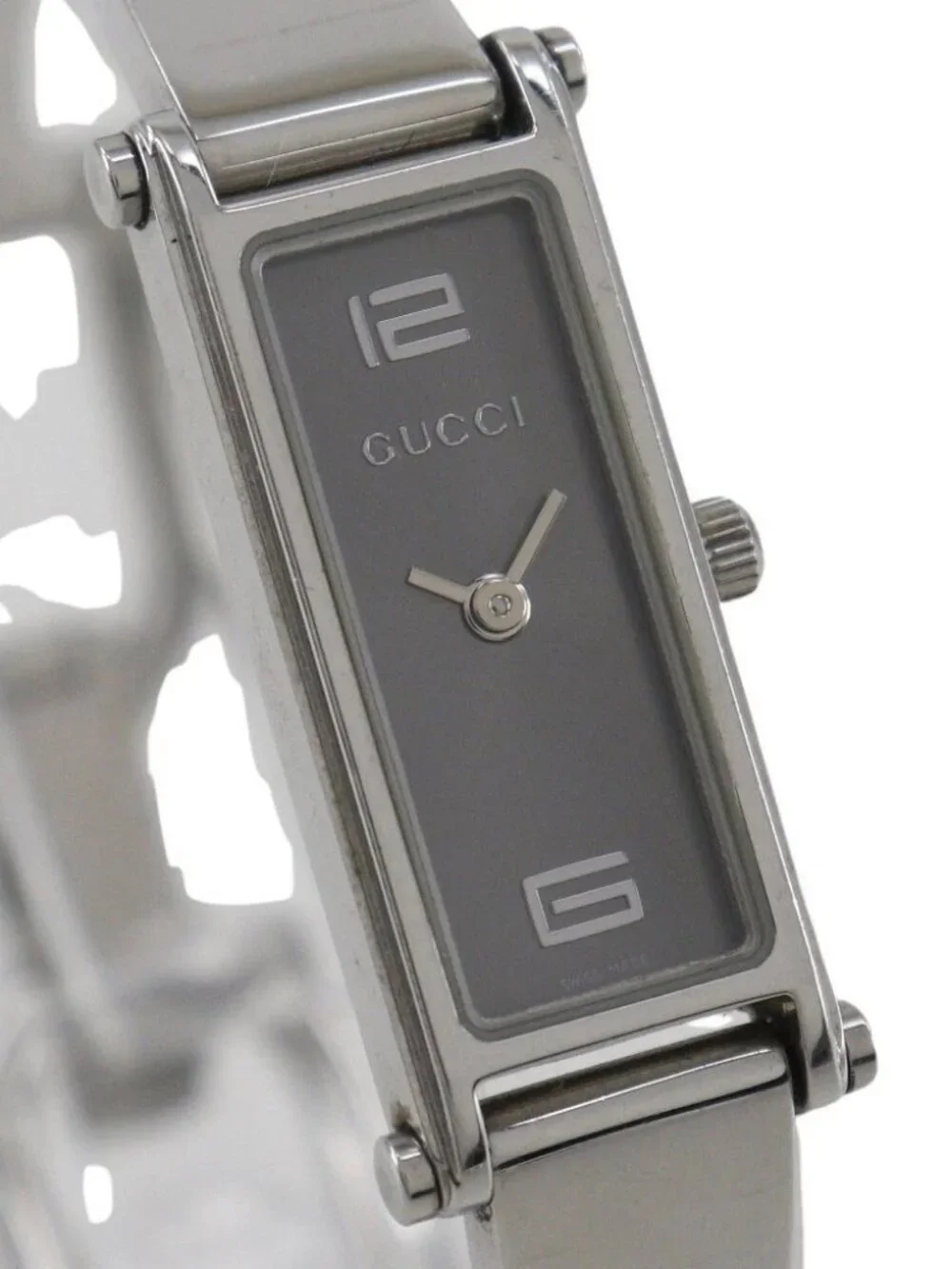 GUCCI Watches 1500L SilverDial Stainless Steel Quartz Analog display Women